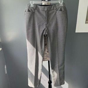Banana Republic Jackson fit mid rise gingham patterned dress pants with pockets